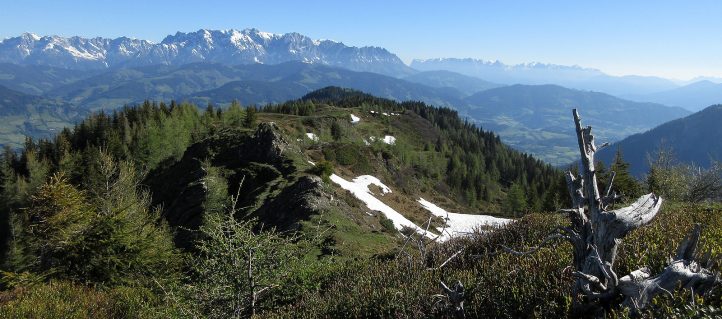 Hahnbalzköpfl - Herrlicher Rundblick auf die Salzburger Bergwelt