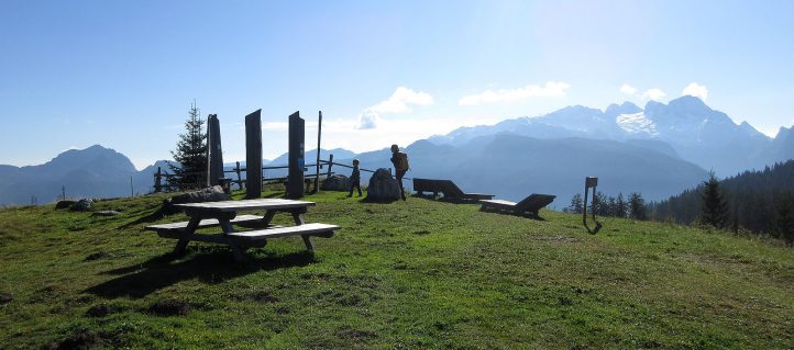 Wandern am Hornspitz in der Wanderregion Dachstein West