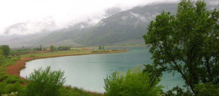 Kalterer See in Südtirol