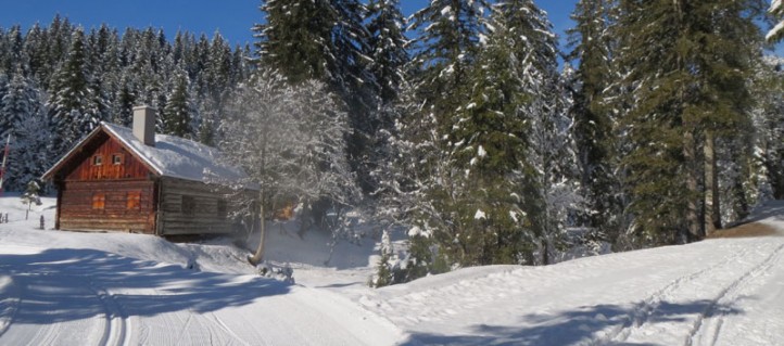 Langlaufen auf der Postalm im Salzkammergut