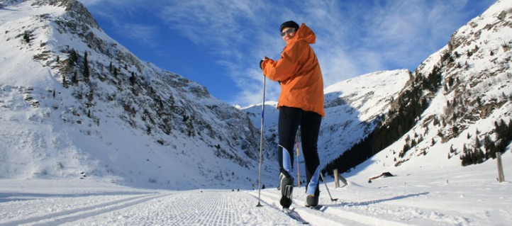 Langlaufen bei herrlichen Bedingungen in Sportgastein