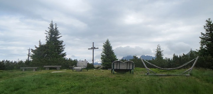 Der Gipfel auf der Planai bei Schladming