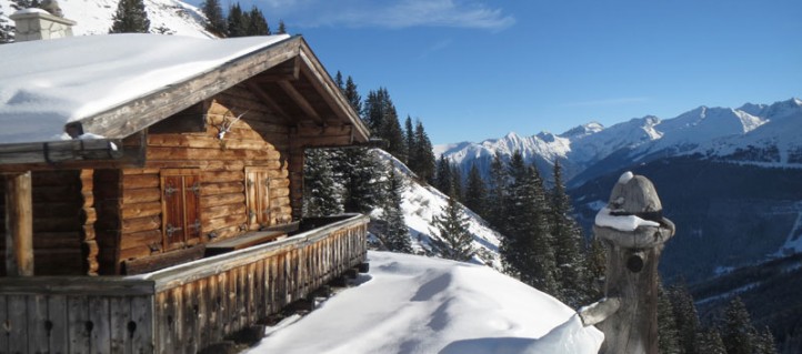 Skitour auf die Rockfeldalm in der Goldberggruppe