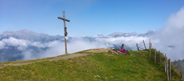 Wanderung auf die Schwalbenwand in den Dientner Bergen