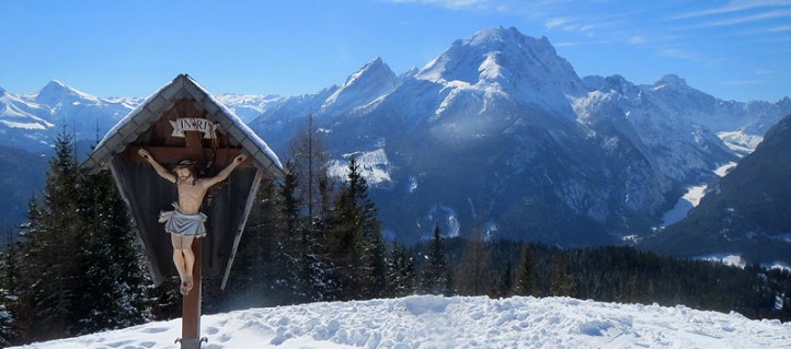 Skitour am Hochschwarzeck zum Hirscheck und Toten Mann