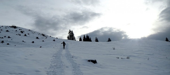Skitour auf die Bischlinghöhe bei Werfenweng im Tennengebirge