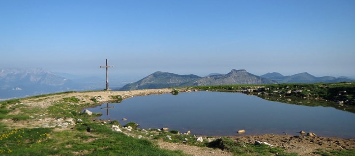 Wanderung auf den Trattberg in den Salzkammergut Bergen