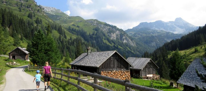 Herrliche Wanderung im Riedingtal im Lungau