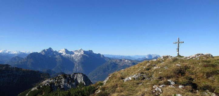 Wanderung zur Neuen Traunsteiner Hütte und dem Grossen Weitschartenkopf