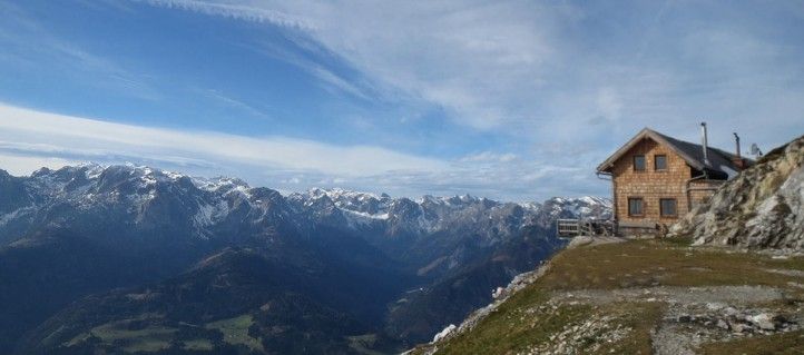 Wanderung auf die Werfener Hütte im Tennengebirge